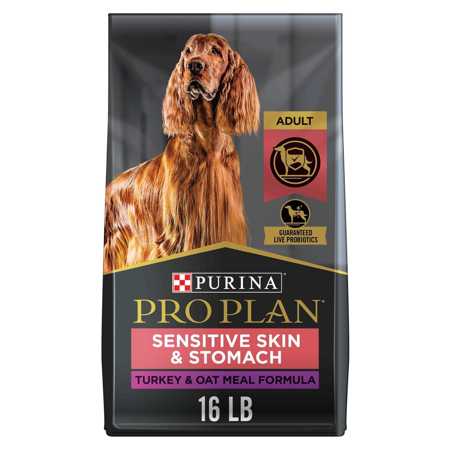 Purina Pro Plan Sensitive Skin & Stomach Oat Meal Formula Dry Dog Food - Nail Gallerys