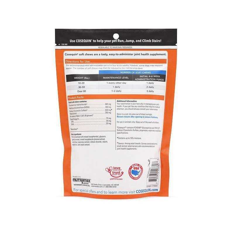 Nutramax Cosequin Joint Health Supplement for Senior Dogs - Nail Gallerys