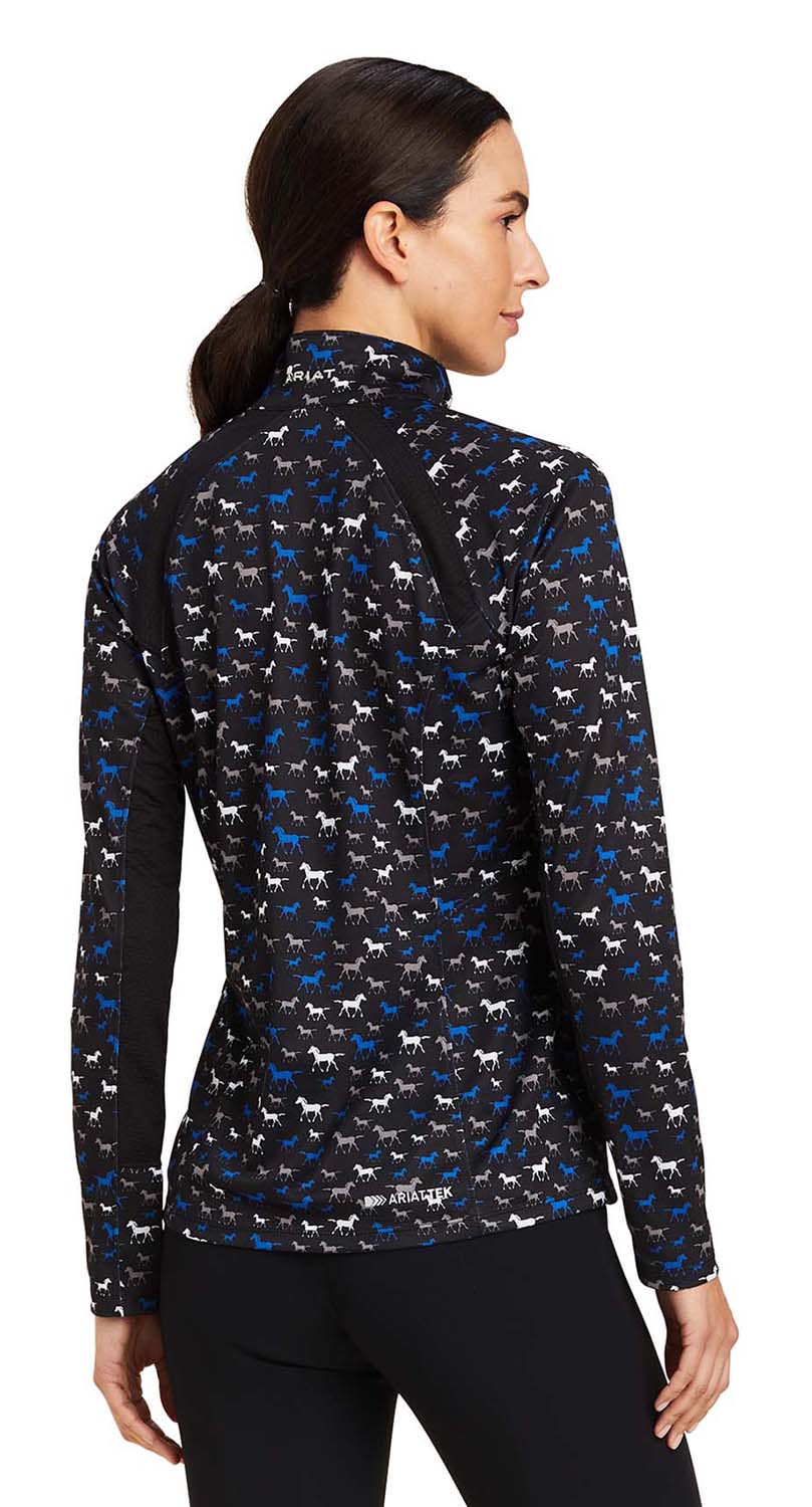 Ariat Women's Sunstopper 2.0 1/4 Zip Baselayer - Nail Gallerys