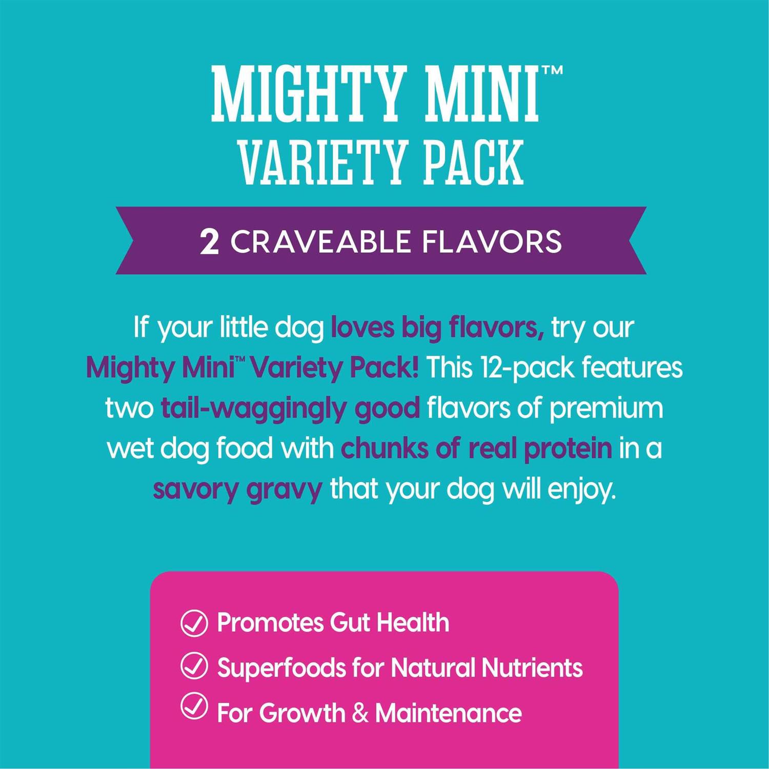 Solid Gold Mighty Mini Variety Pack Wet Dog Food - Nail Gallerys