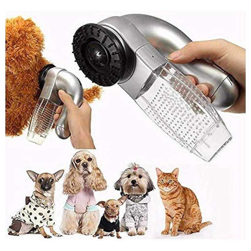 SANZH ONEAM Art Dog Cat Pet Hair Fur Remover,Puppy Electric Hair Shedding Grooming Brush Comb Remover Unload Vacuum Cleaner Trimmer Shedding Tool - Nail Gallerys