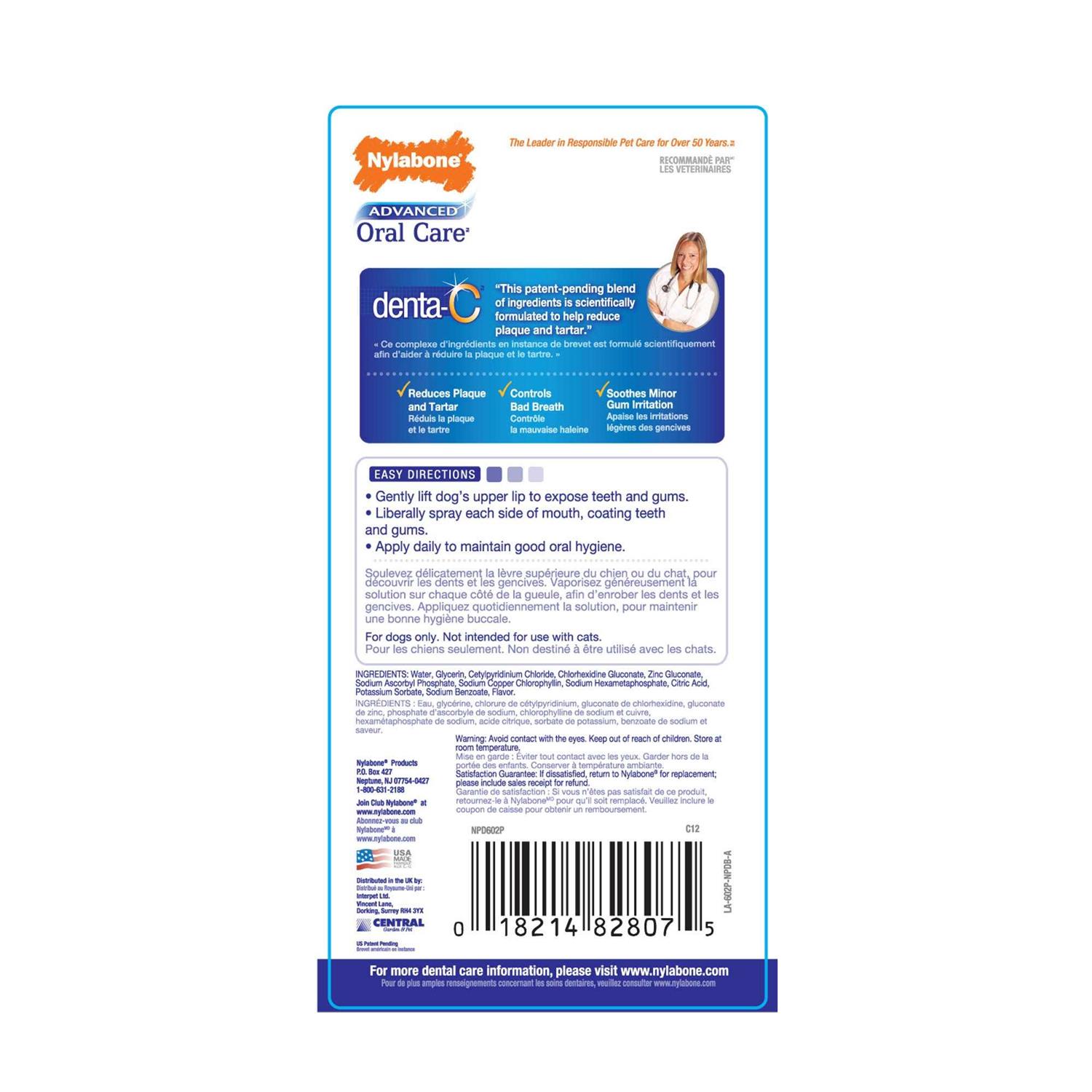 Nylabone Advanced Oral Care Dental Spray - Nail Gallerys