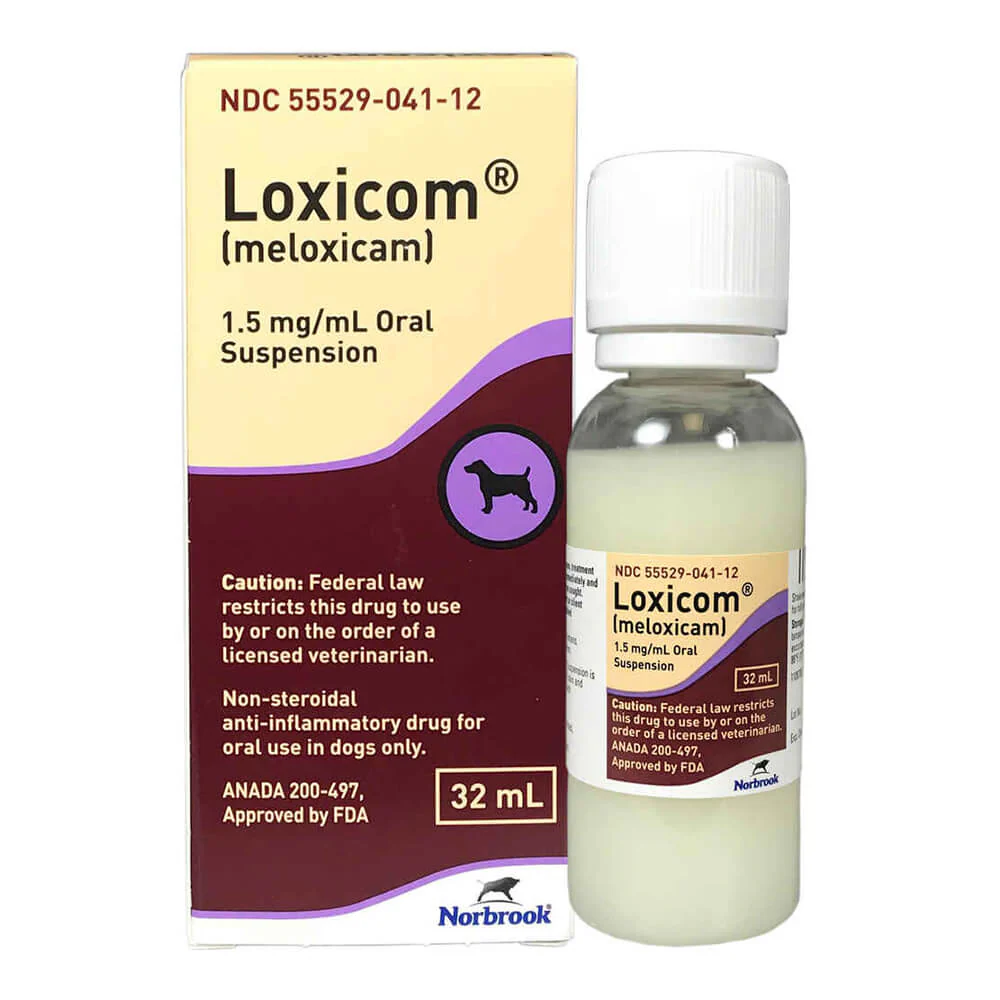 Rx Loxicom (meloxicam) Oral Suspension for Dogs, 1.5mg/mL, 2 x 100ml - Nail Gallerys