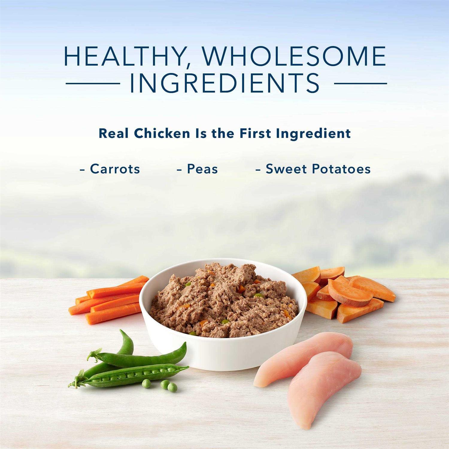 Blue Buffalo Homestyle Recipe Puppy Chicken Dinner Wet Dog Food - Nail Gallerys