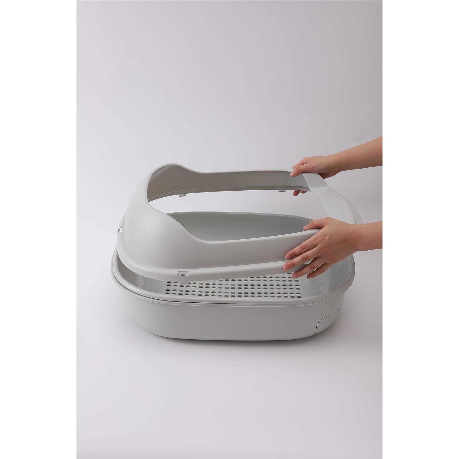 Skywin Pellet Cat Litter Box Perfect for Pine Pellets Efficient Sifting System for Cats - Nail Gallerys