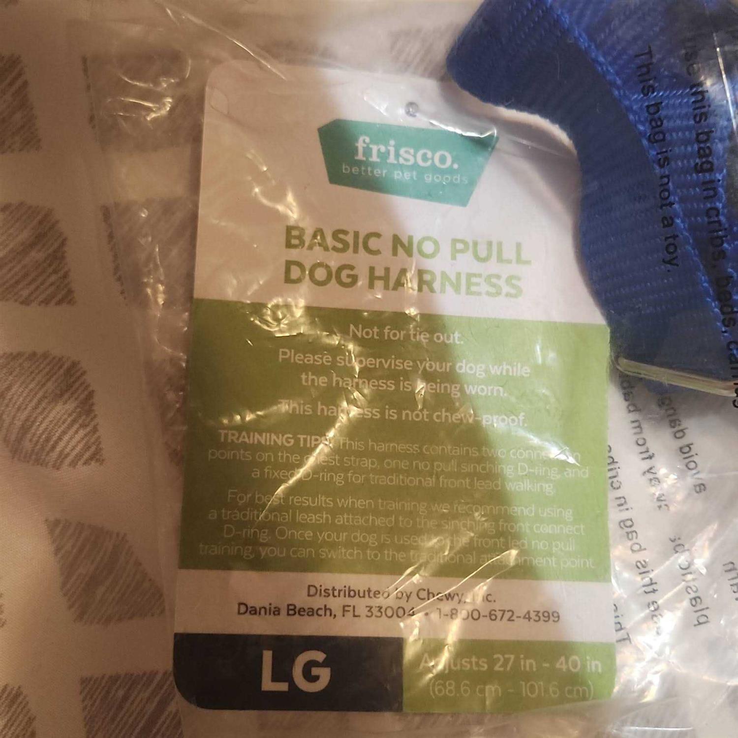 Frisco Basic No Pull Harness - Nail Gallerys