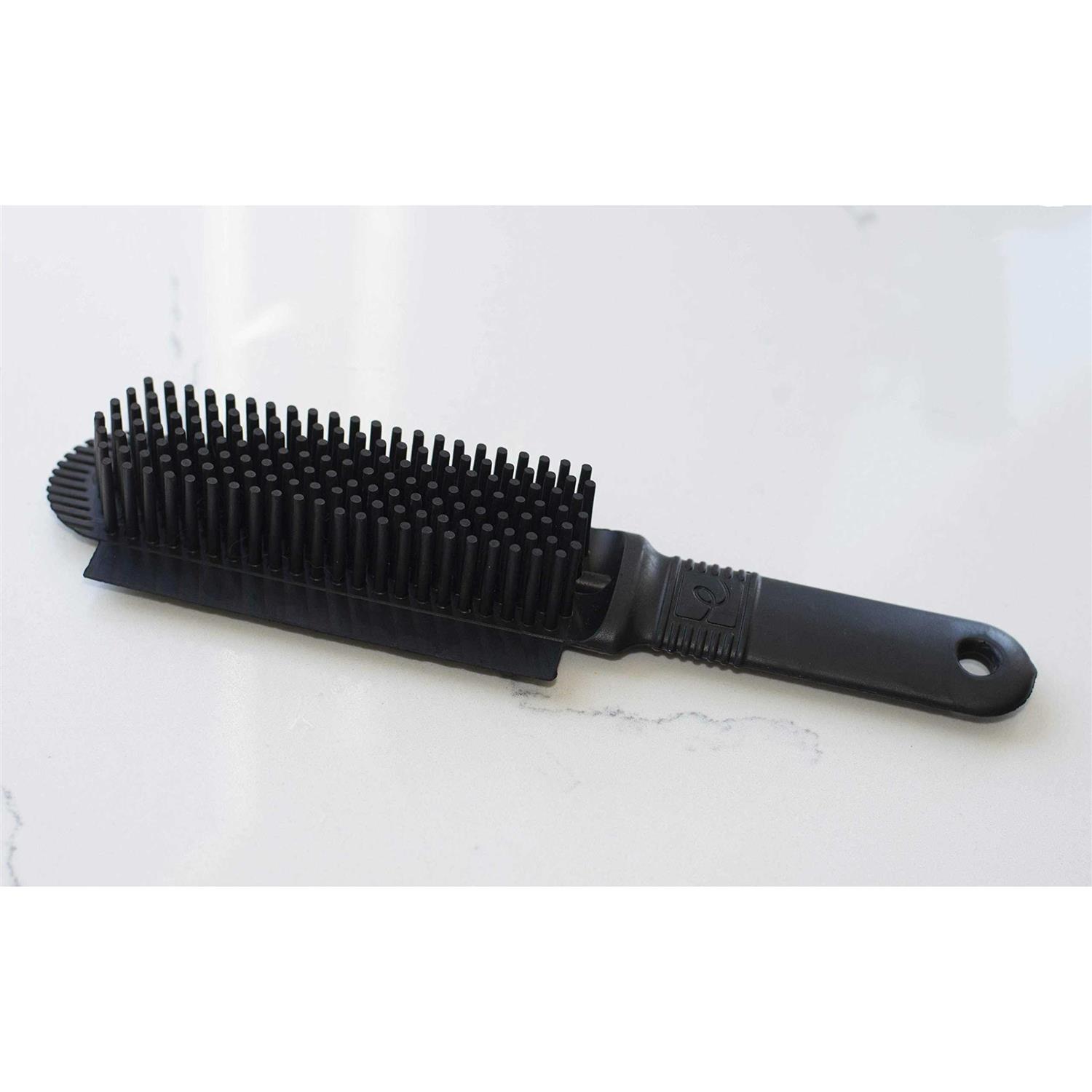 FURemover Plus, Rubber Pet Hair Remover Brush, Black with Gentle Bristles for Grooming Dogs and Cats - Nail Gallerys
