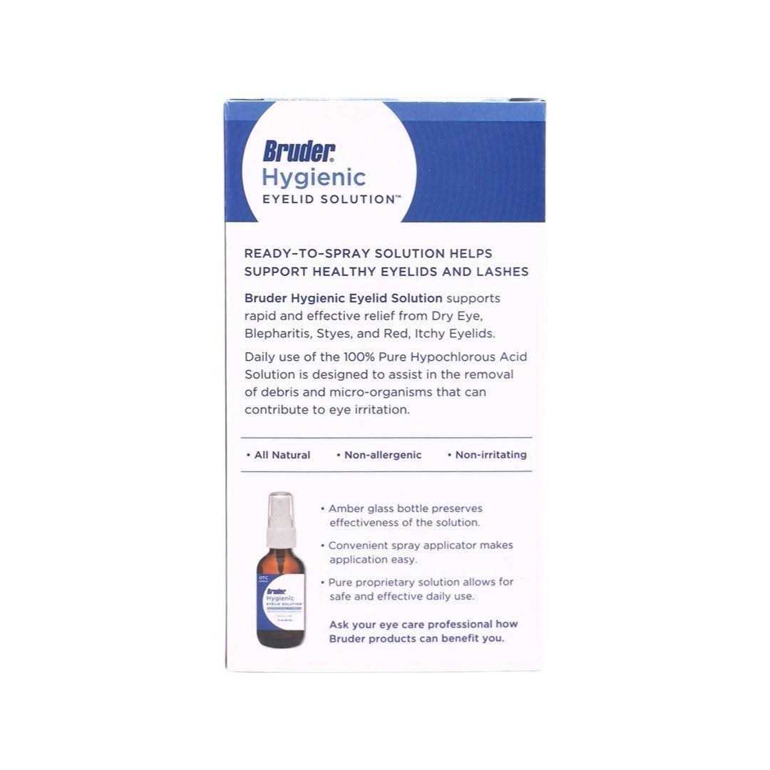 Bruder Hygienic Eyelid Hypochlorous Solution - Nail Gallerys