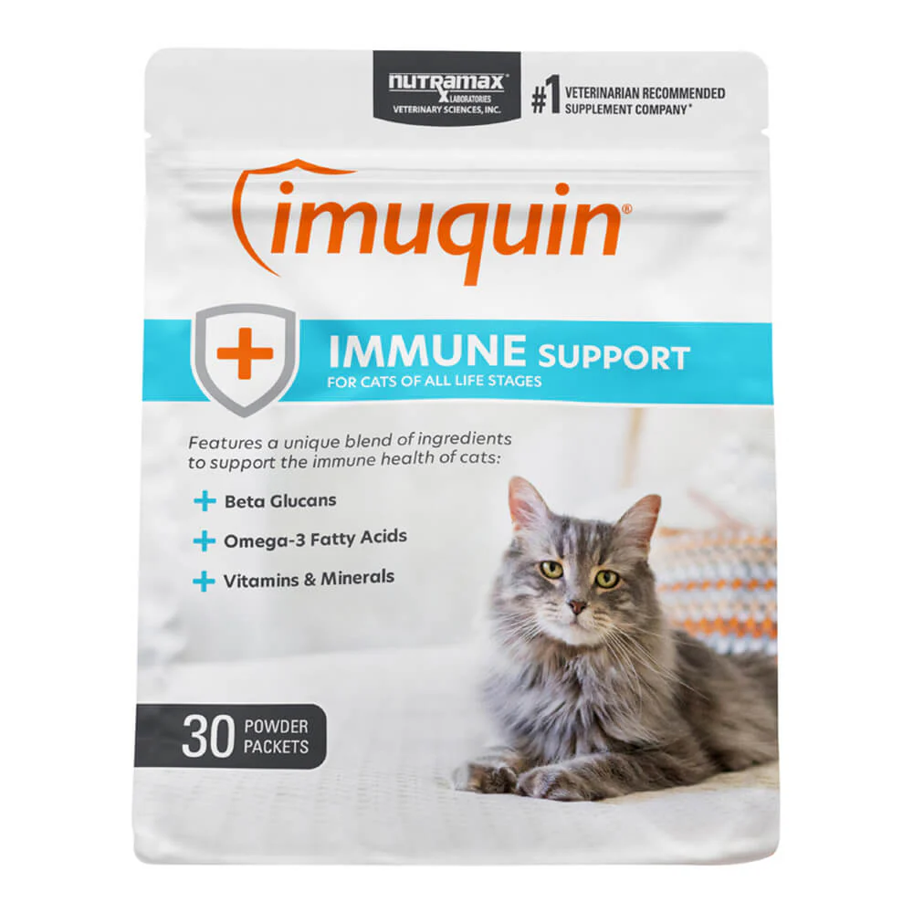 Nutramax Imuquin Immune Health for Cats, 30 Packets - Nail Gallerys