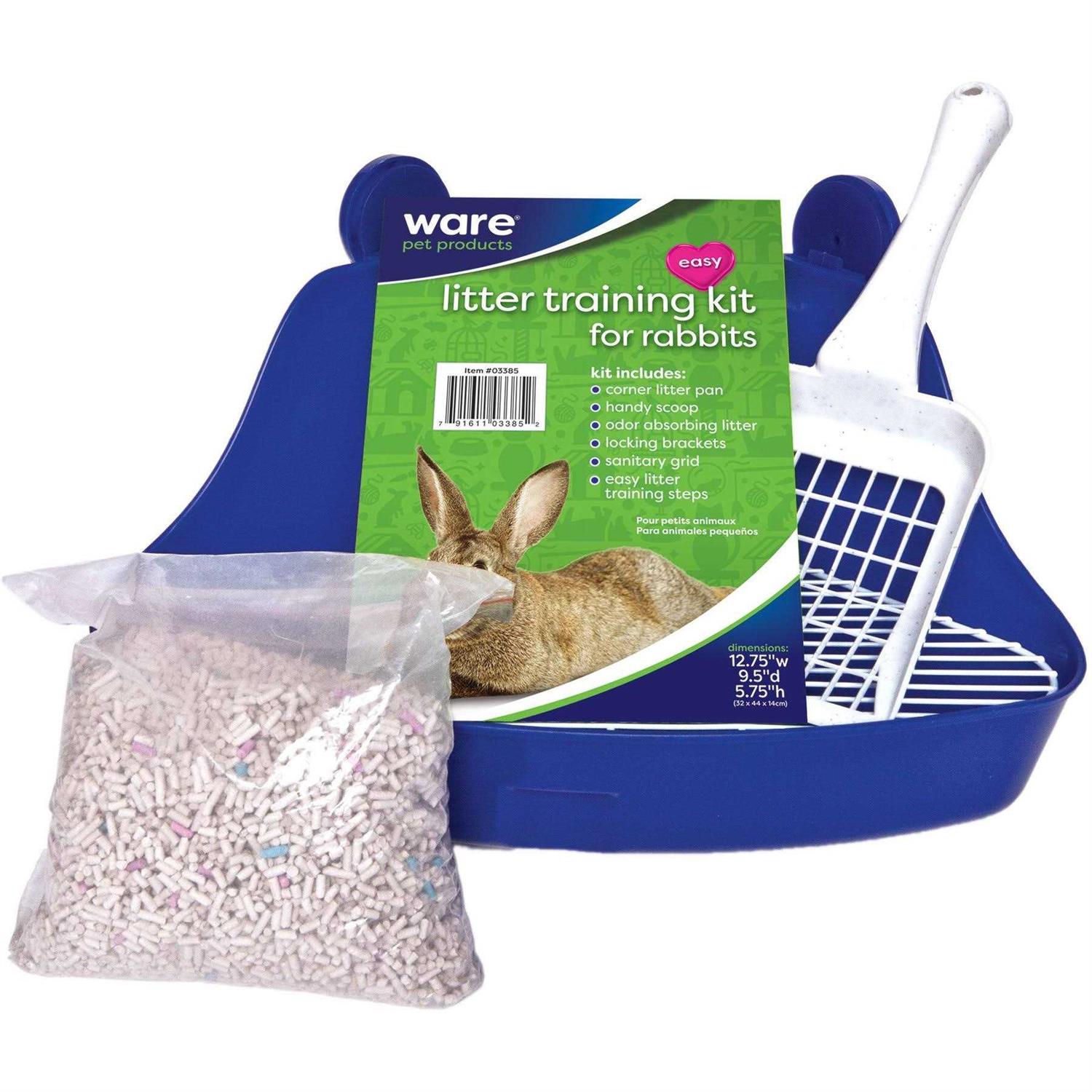 Ware Litter Training Kit for Rabbits - Nail Gallerys