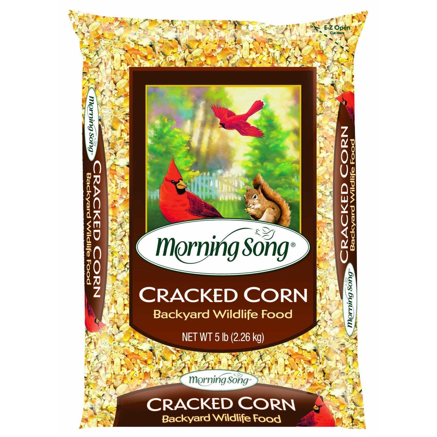 Morning Song 5 lbs Cracked Corn Wildlife Food - Nail Gallerys
