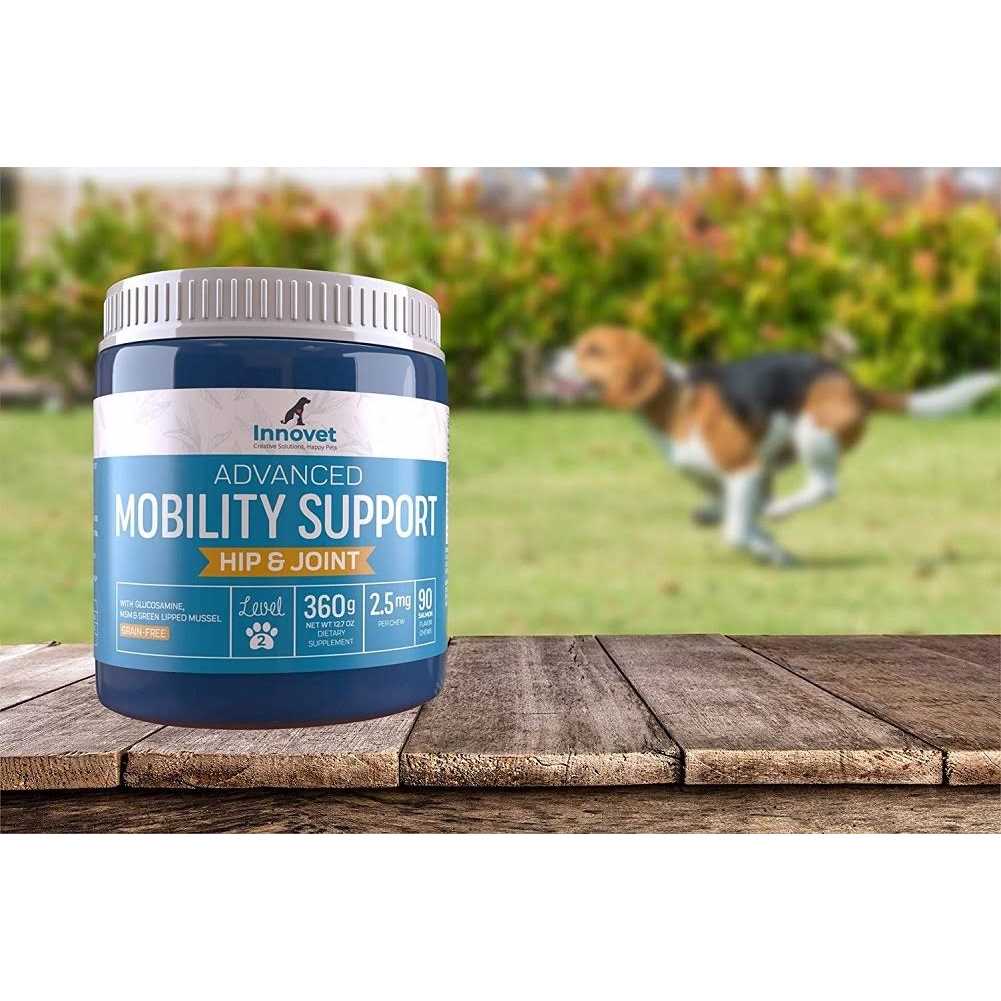 Advanced Mobility Chews Hemp Hip & Joint Supplement For Dogs by Innovet Pet - Nail Gallerys