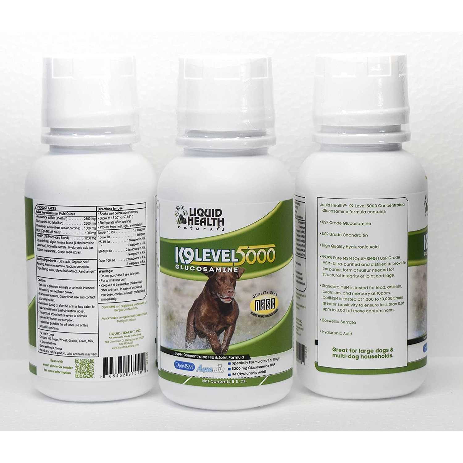 Liquid Health K9 Level 5000 Glucosamine - Nail Gallerys