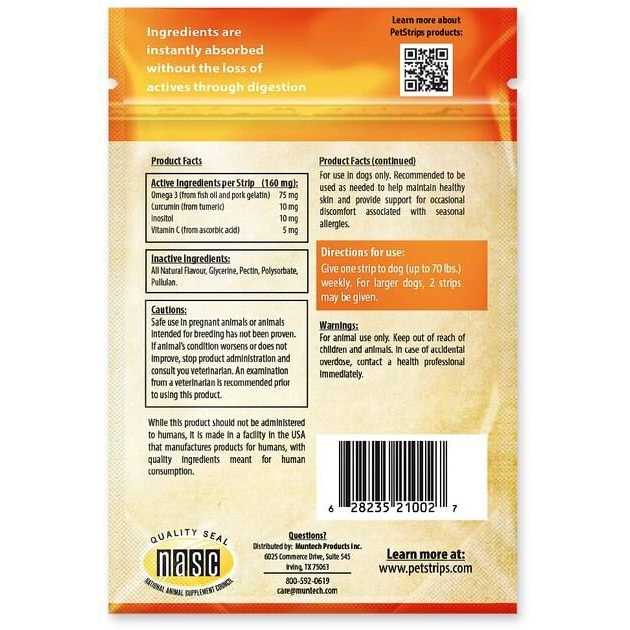 Petstrips Skin & Seasonal Allergy Dog Strips - Nail Gallerys