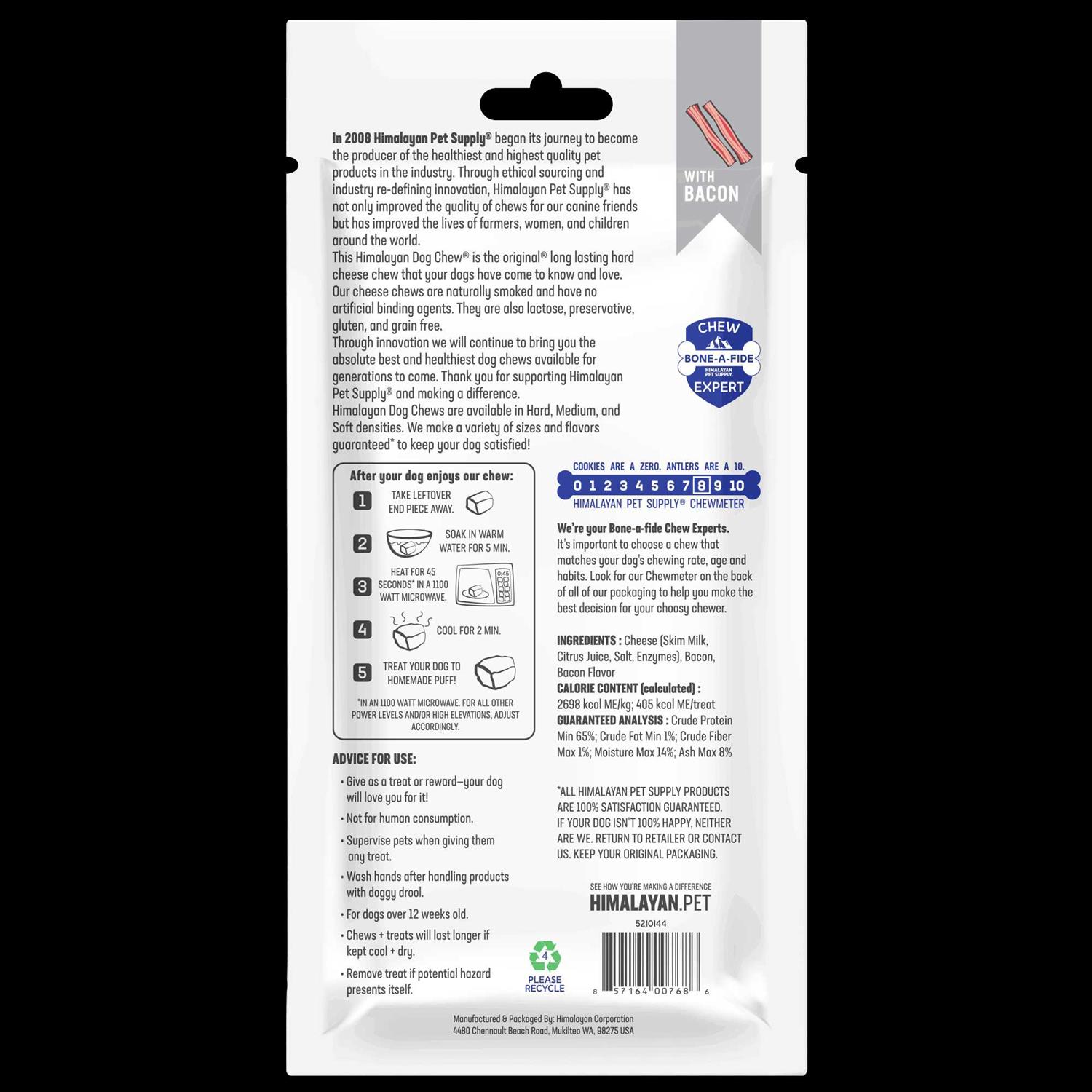 Himalayan Dog Chew Bacon - Nail Gallerys