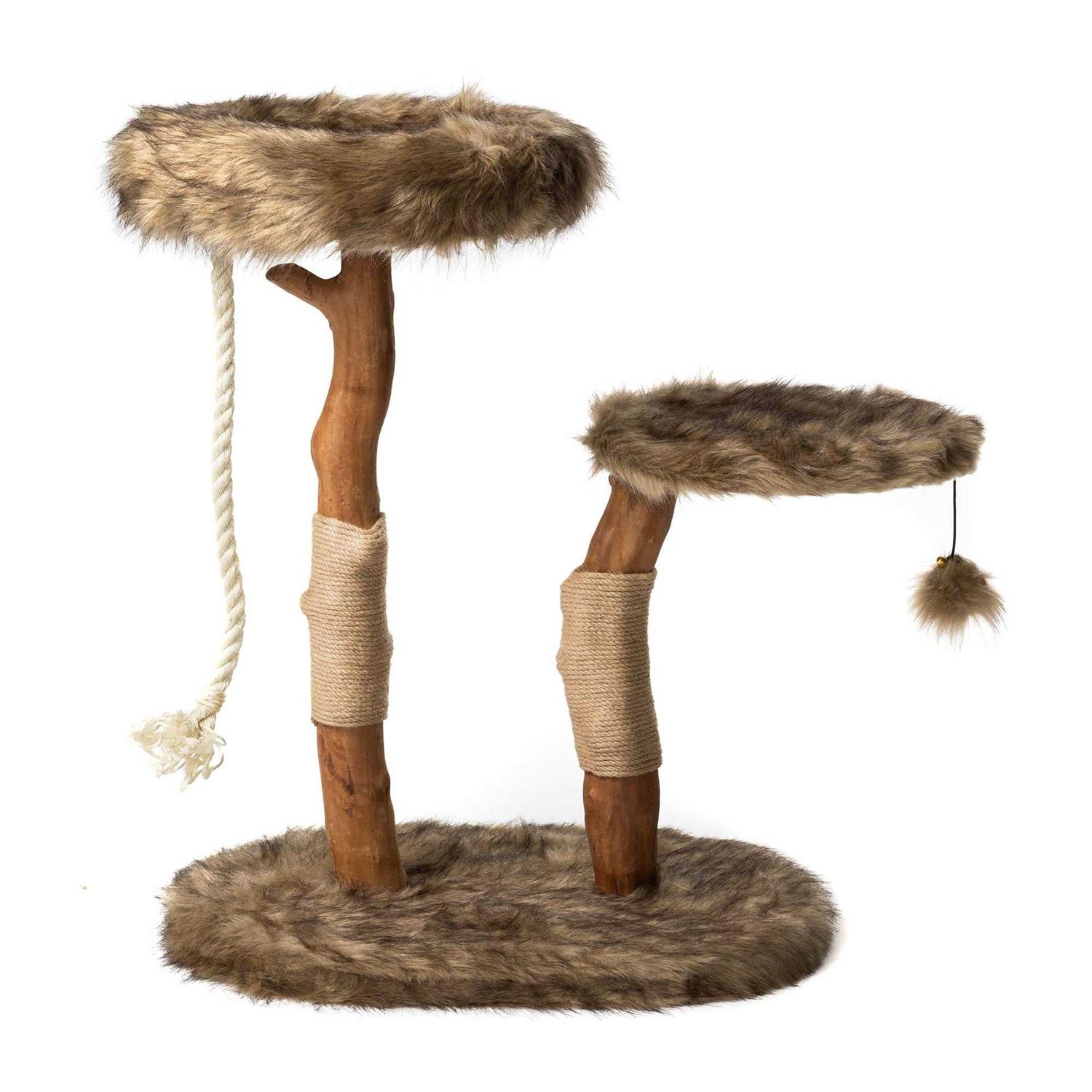 Mau Rizzo Modern Wooden Cat Tree - Nail Gallerys