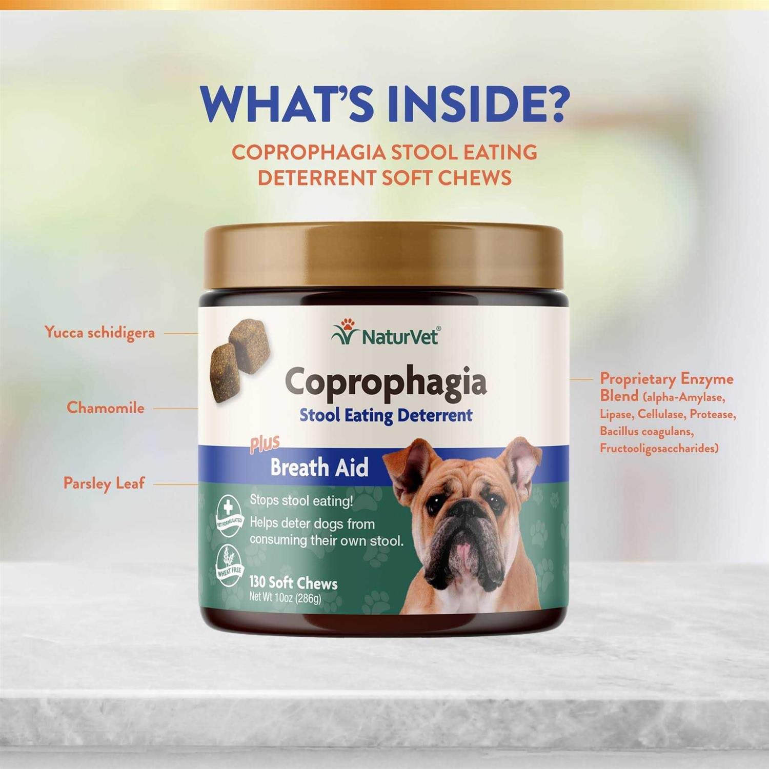NaturVet Coprophagia Stool Eating Deterrent Plus Breath Aid - Nail Gallerys