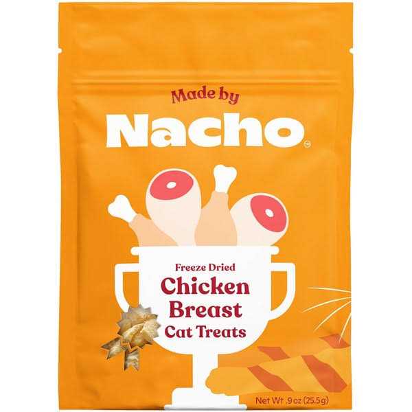 Made by Nacho Chicken Breast Freeze Dried Cat Treats - Nail Gallerys