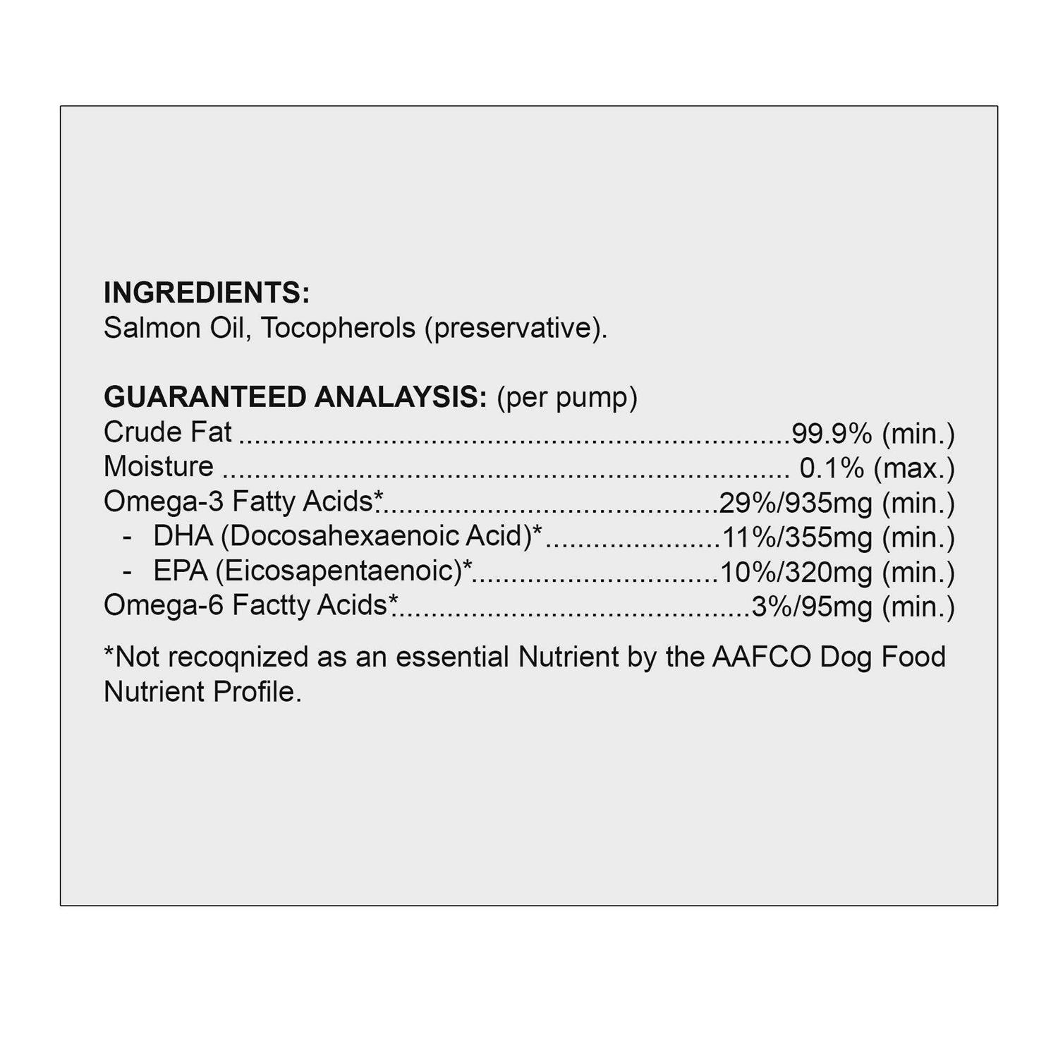Wild Alaskan Salmon Oil Based Omega 3 Dog Food Supplement - Nail Gallerys