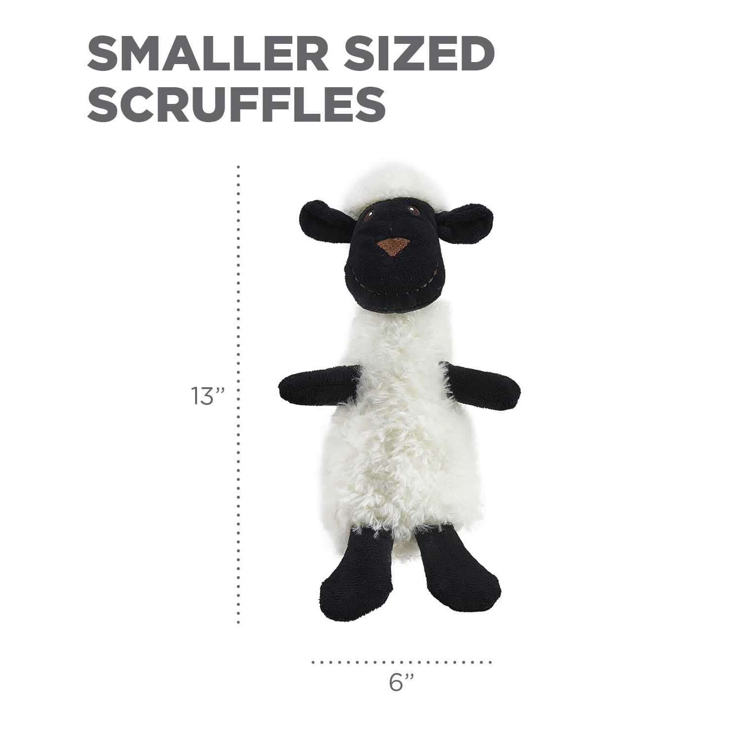 Charming Pet Scruffles Dog Toy Lamb - Nail Gallerys