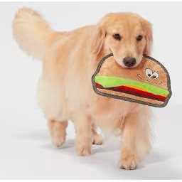 Joyhound Rip Roarin’ Tough Hamburger Dog Toy - Nail Gallerys