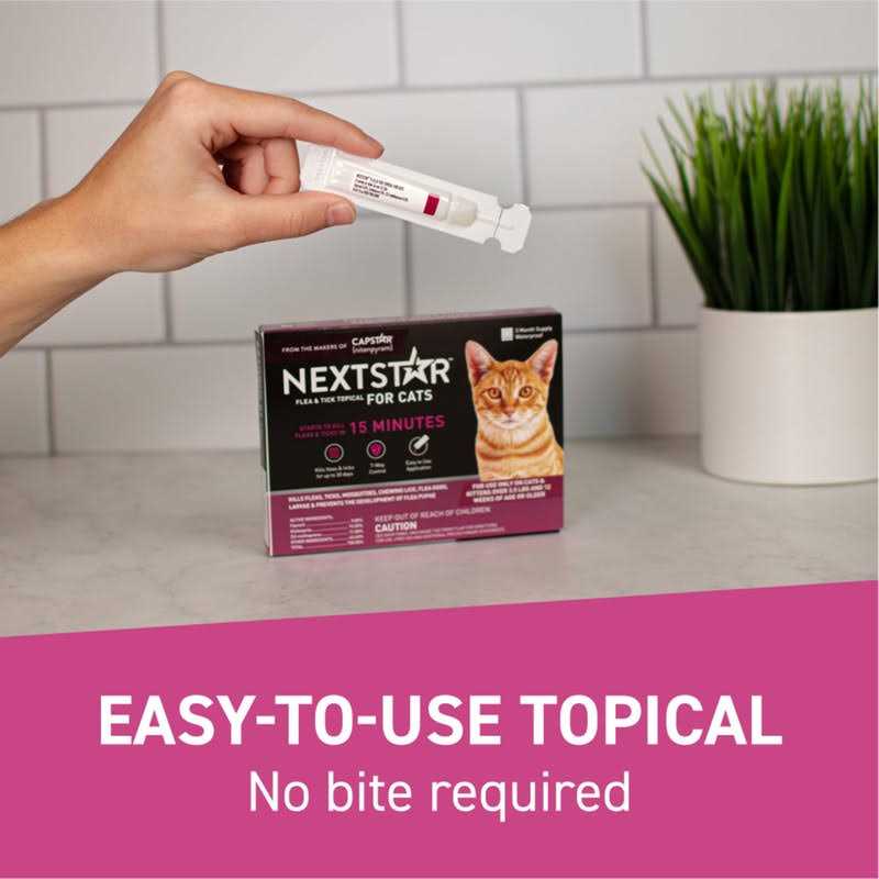 Nextstar Flea and Tick Topical for Cats - Nail Gallerys