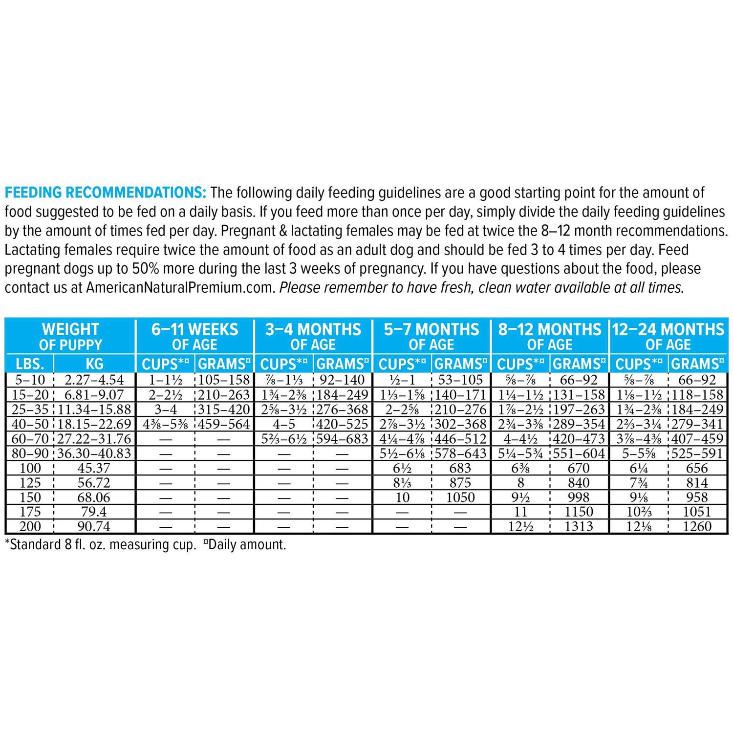 American Natural Premium Large Breed Puppy Food - Nail Gallerys