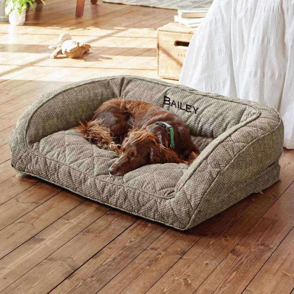 Orvis ComfortFill-Eco Bolster Dog Bed - Nail Gallerys