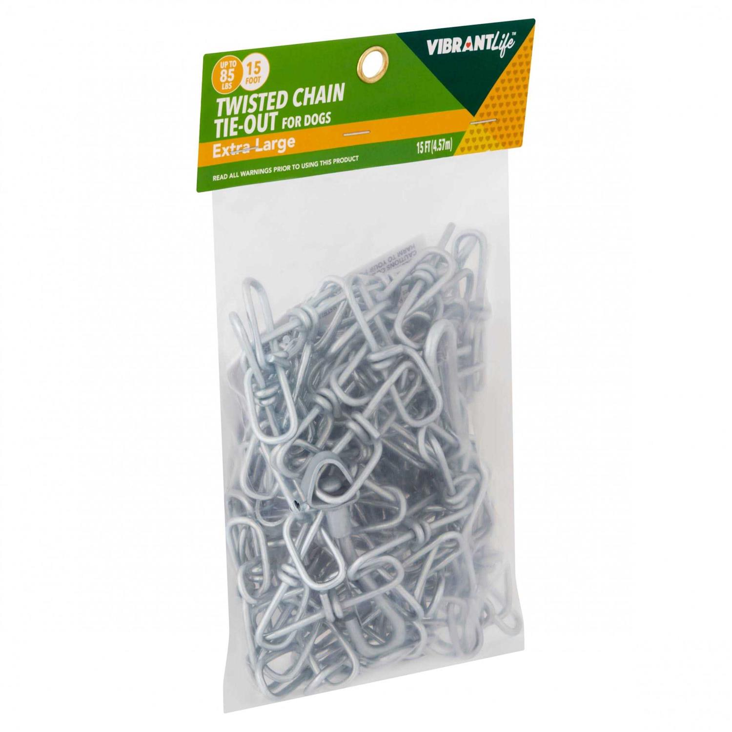 Vibrant Life Twisted Chain Tie-Out for Dogs - Nail Gallerys