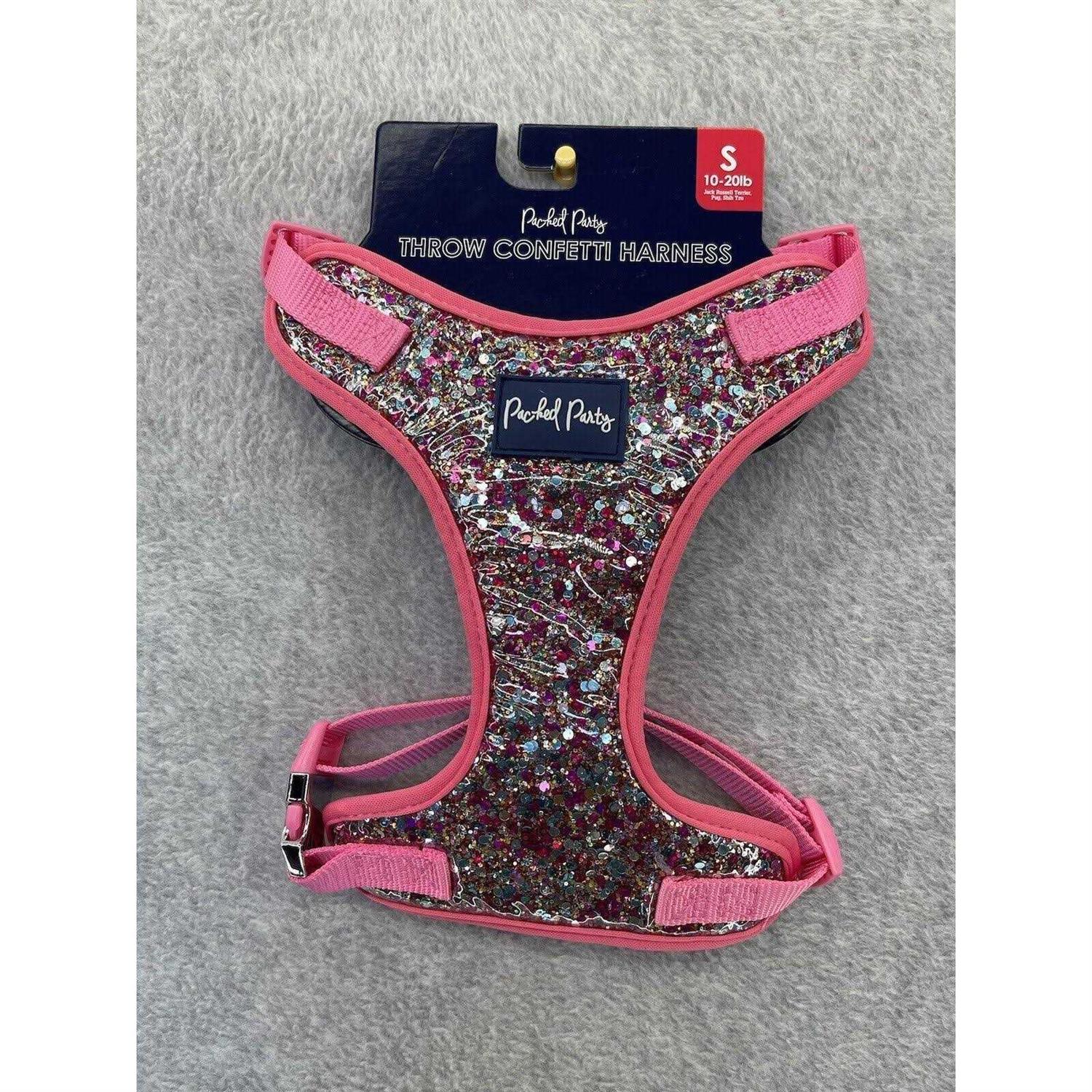Packed Party Confetti Dog Harness - Nail Gallerys