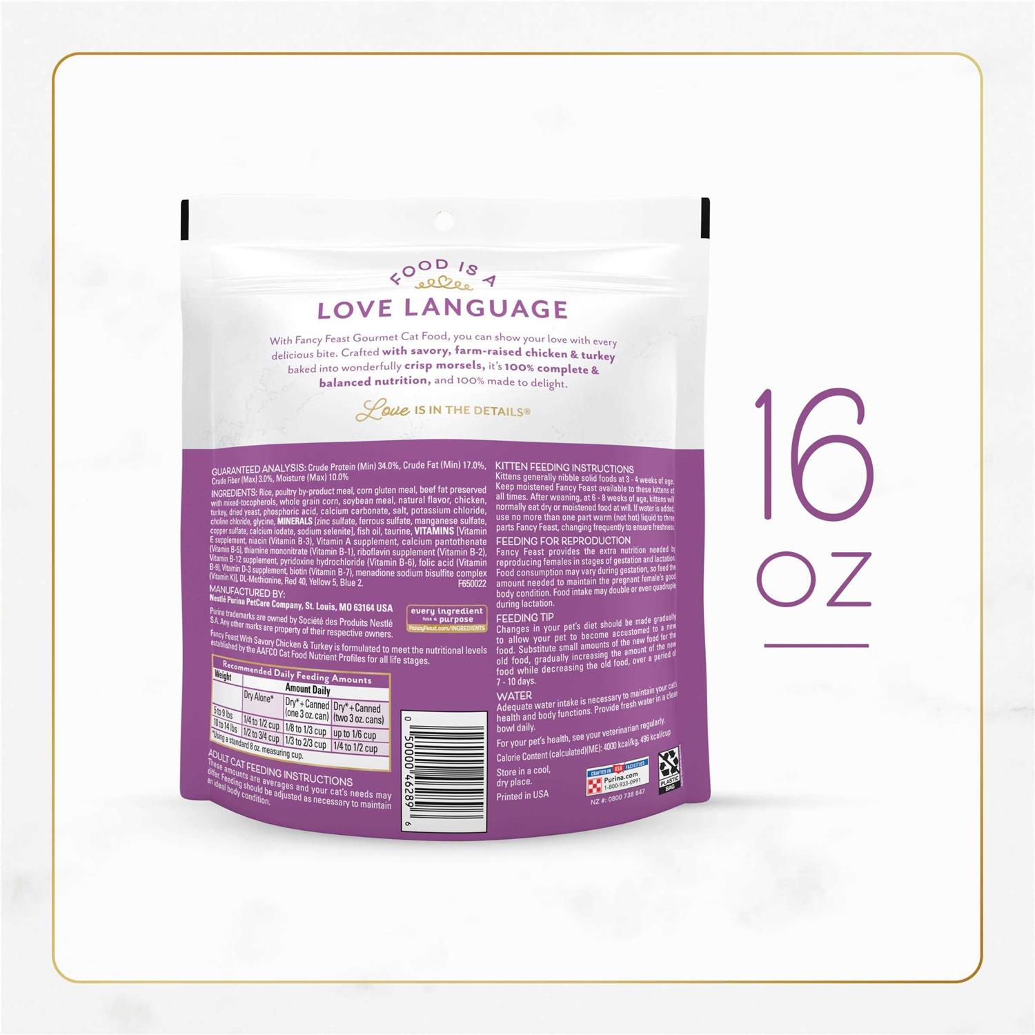 Fancy Feast Gourmet Dry Cat Food - Nail Gallerys