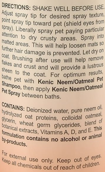 Kenic Neem/Oatmeal Anti-Itch Spray - Nail Gallerys