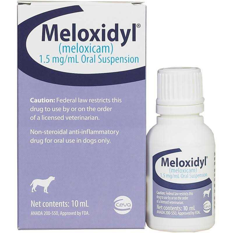 Meloxidyl 1.5mg/ml Oral Suspension 10mL Bottle - Nail Gallerys