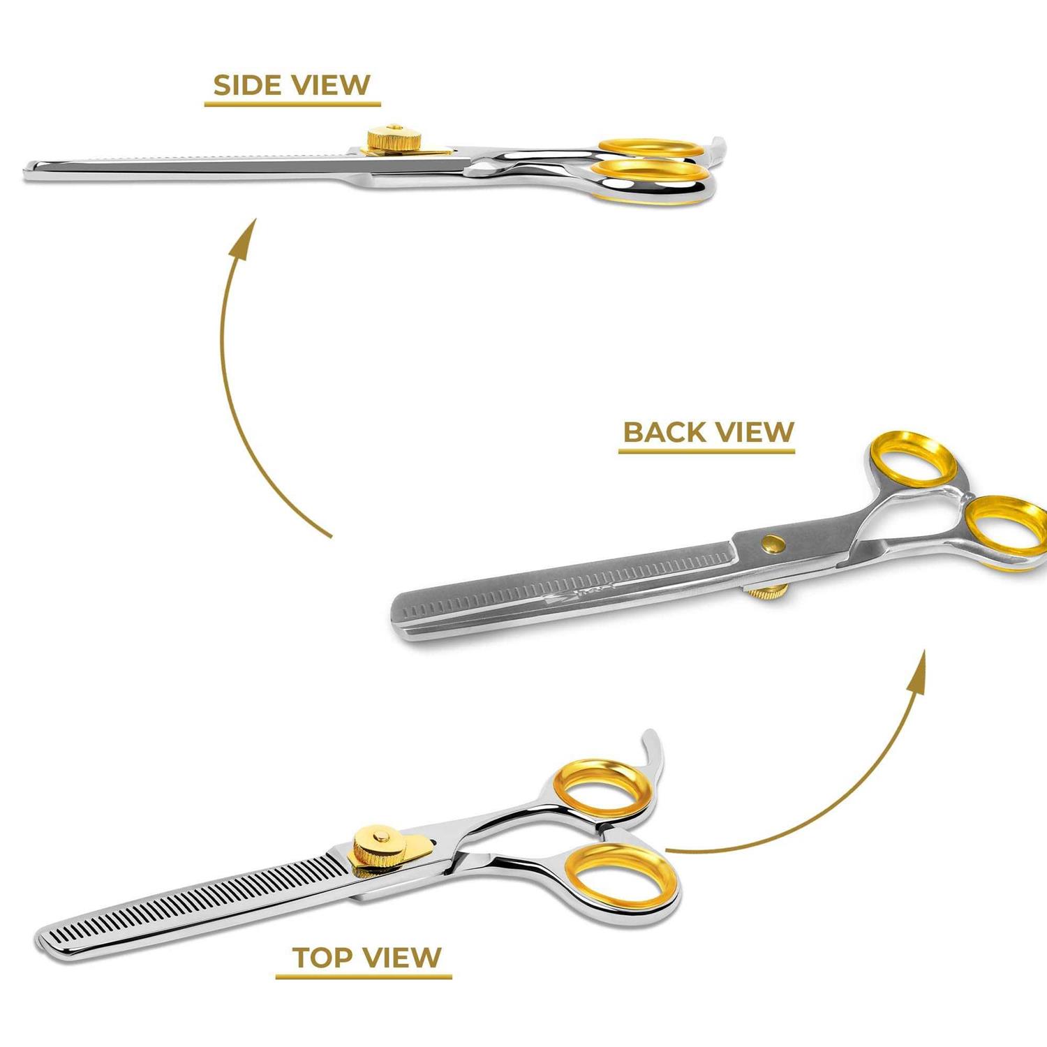 Sharf Shears Pet Grooming Scissors Gold Touch - Nail Gallerys