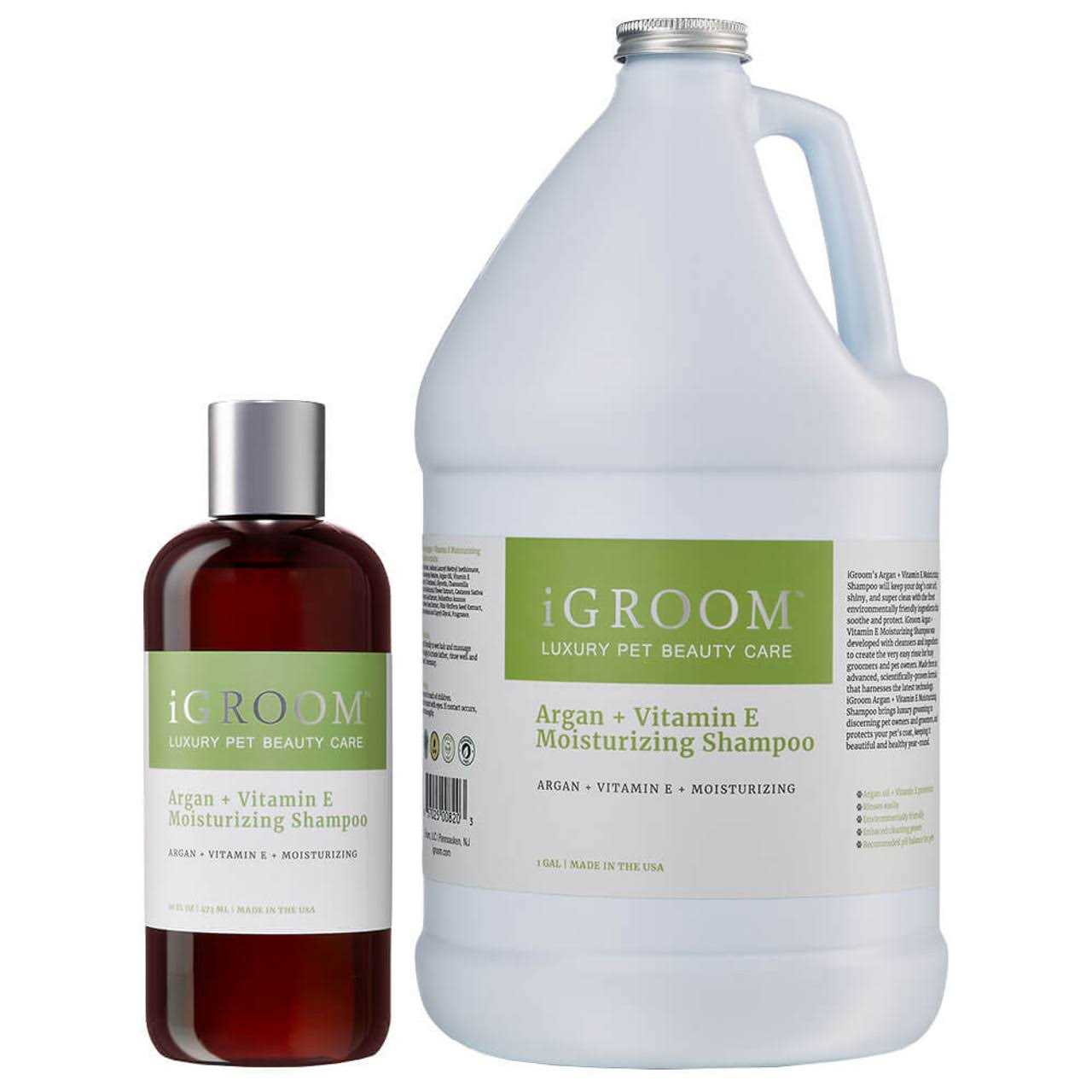 iGroom Argan + Vitamin E Moisturizing Shampoo - Nail Gallerys