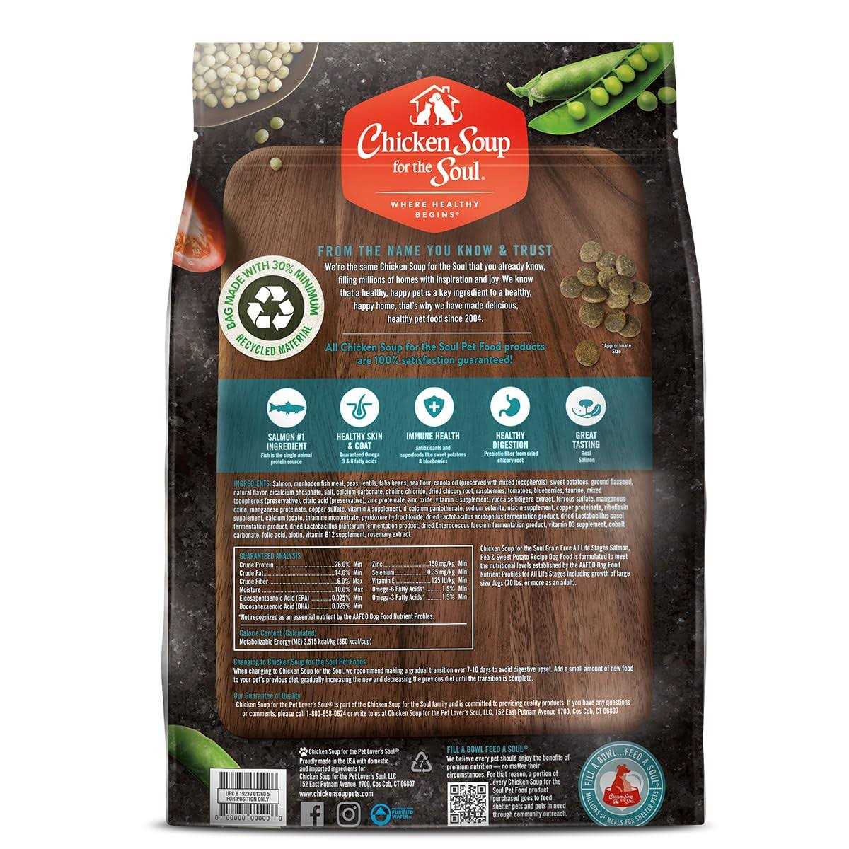 Chicken Soup for The Soul Grain Free Pea Sweet Potato Dry Dog Food - Nail Gallerys