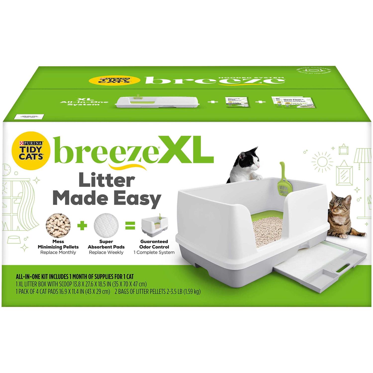 Purina Tidy Cats Breeze XL Cat Litter Box System - Nail Gallerys