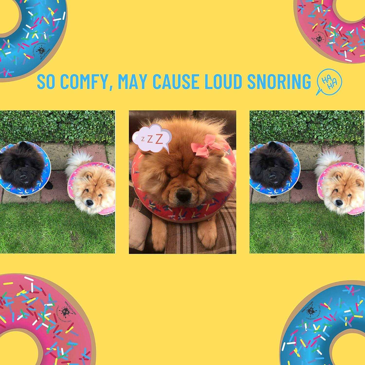 DIRTY LITTLE PAWS Dog Donut Collar Great Alternative to a Traditional Dog Cone or a Soft Dog Cone Collar - Nail Gallerys
