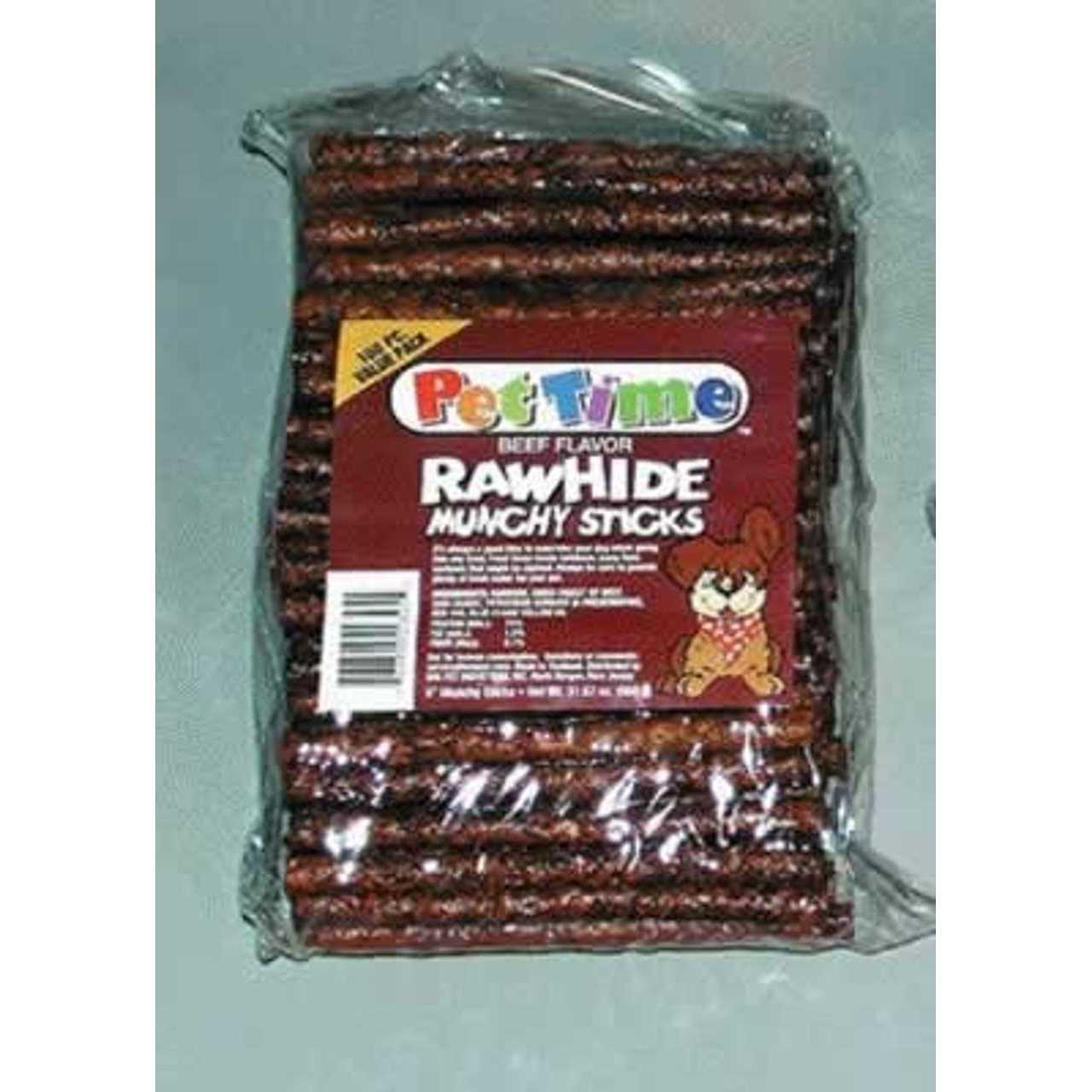 Cadet 5 Inch Rawhide Munchy Beef Basted Sticks - Nail Gallerys