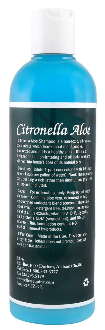 Equine Citronella Aloe All-Natural Horse Shampoo - Nail Gallerys