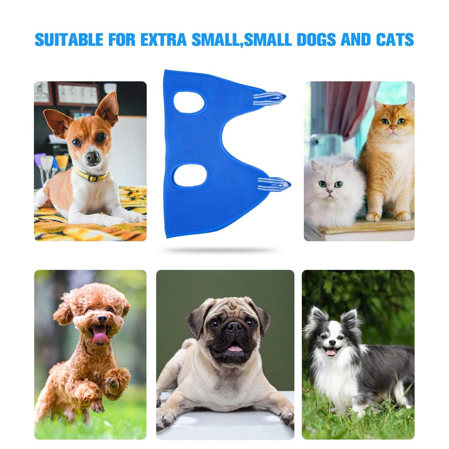 Kkiimatt 10 in 1 Pet Grooming Hammock Harness with Nail Clippers/Trimmer - Nail Gallerys