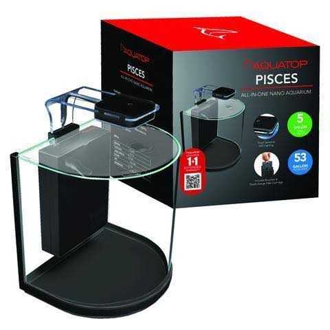 Aquatop Pisces Nano Bullet Glass Aquarium - Nail Gallerys