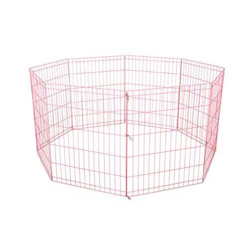 Bestpet 8-Panel Tall Dog Playpen Crate Fence Pet Kennel Play Pen Exercise Cag - Nail Gallerys