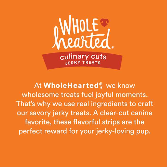 WholeHearted Culinary Cuts Chicken Recipe Jerky Dog Treats - Nail Gallerys