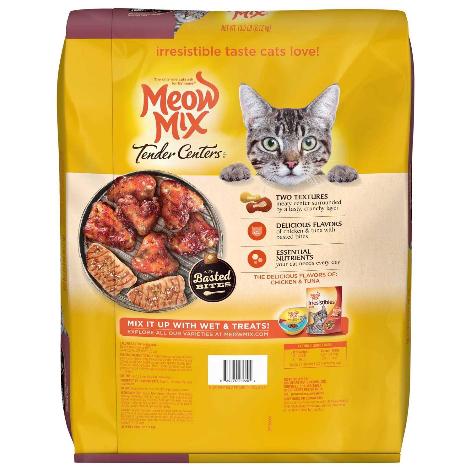 Meow Mix Tender Centers Cat Food - Nail Gallerys