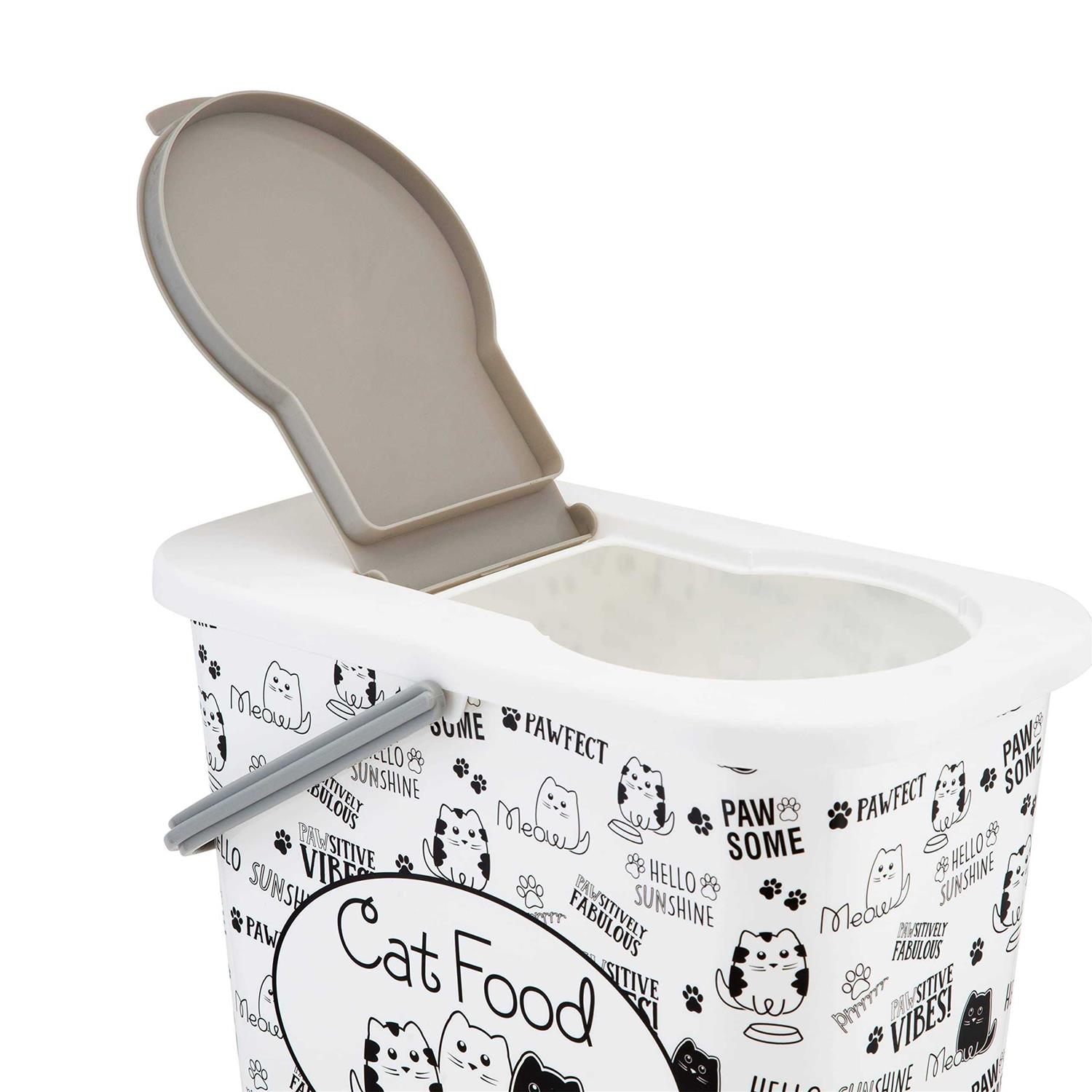 Pounce + Fetch 3 Gallon Dry Food Container with Scooper - Nail Gallerys