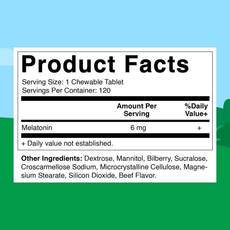 Vitamatic Melatonin for Dogs 6 mg - Nail Gallerys