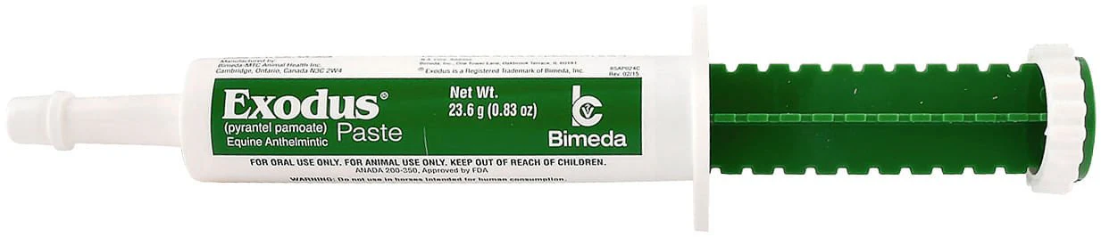 Exodus Pyrantel Pamoate Horse Dewormer Paste - Nail Gallerys