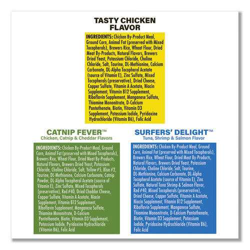 Temptations Cat Treats Catnip Fever/Sailors’ Delight/Tasty Chicken - Nail Gallerys