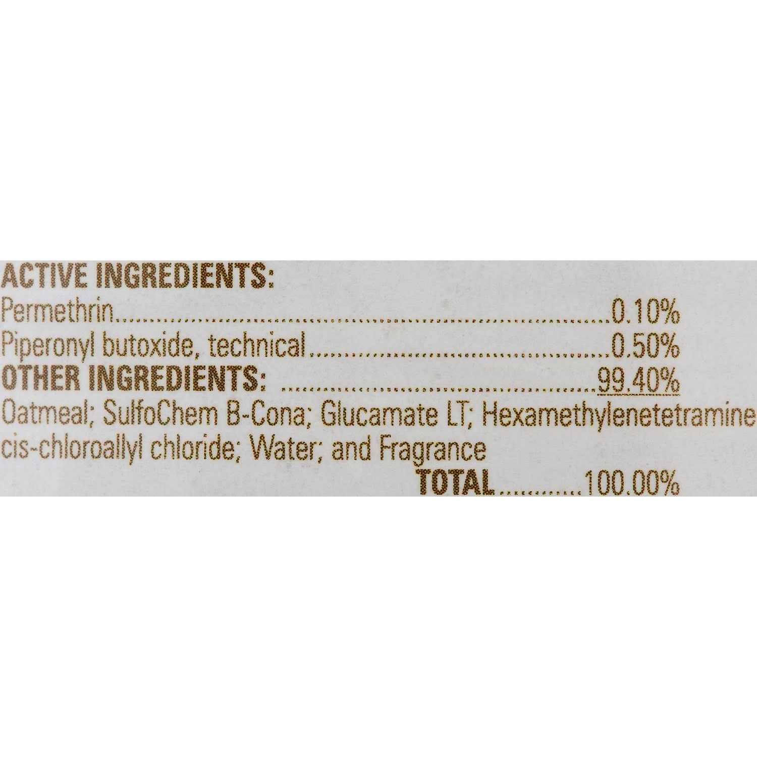 Sentry Oatmeal Flea & Tick Dog Shampoo - Nail Gallerys